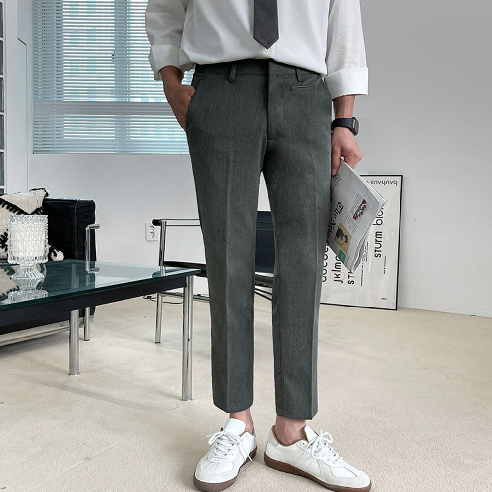 퀄리티 숏&롱 스판 링클프리 슬랙스