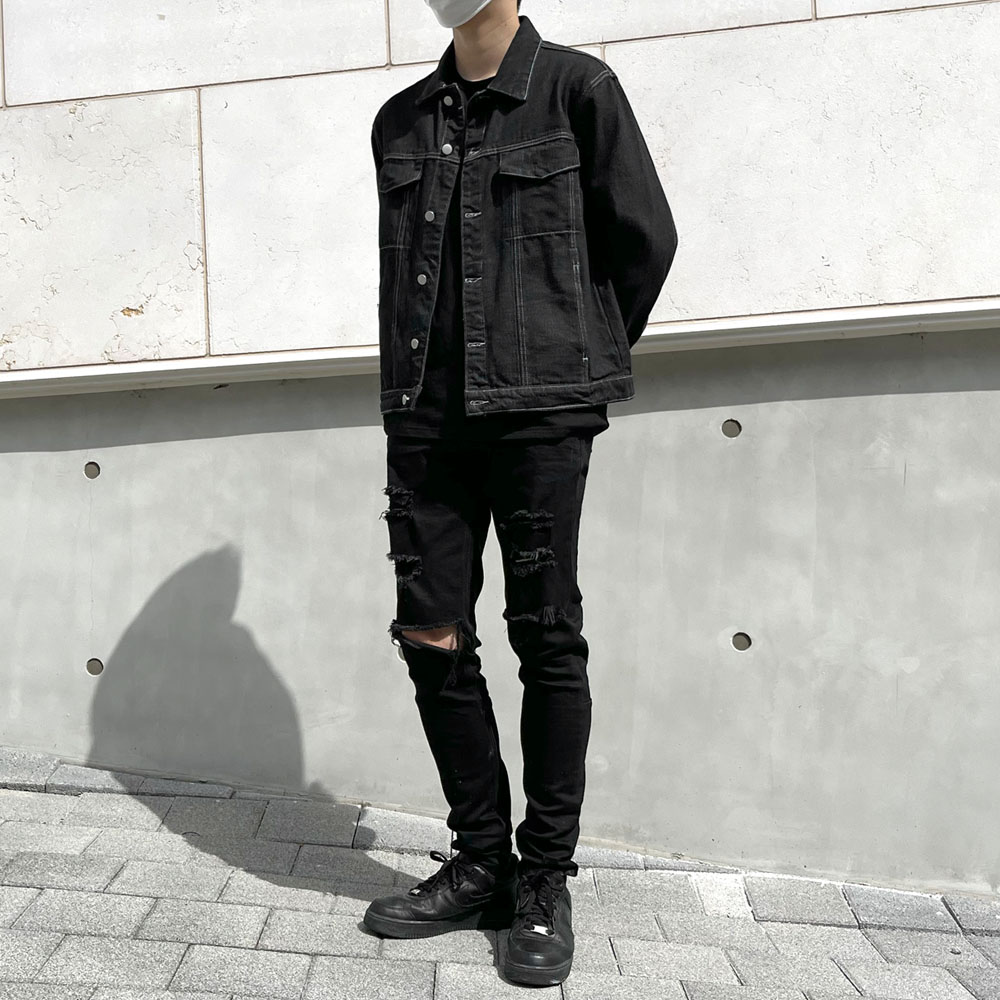 타임즈 데님 자켓