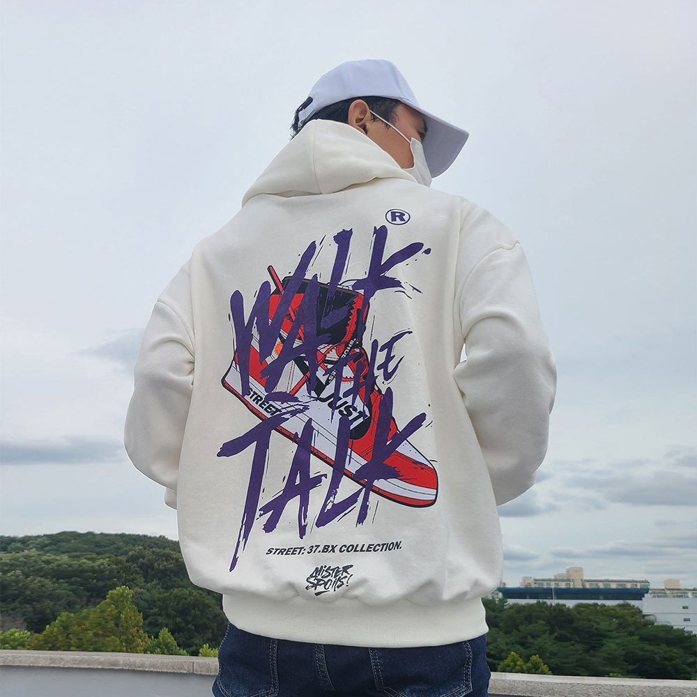 저스트 스트릿 빅 로고 후드티