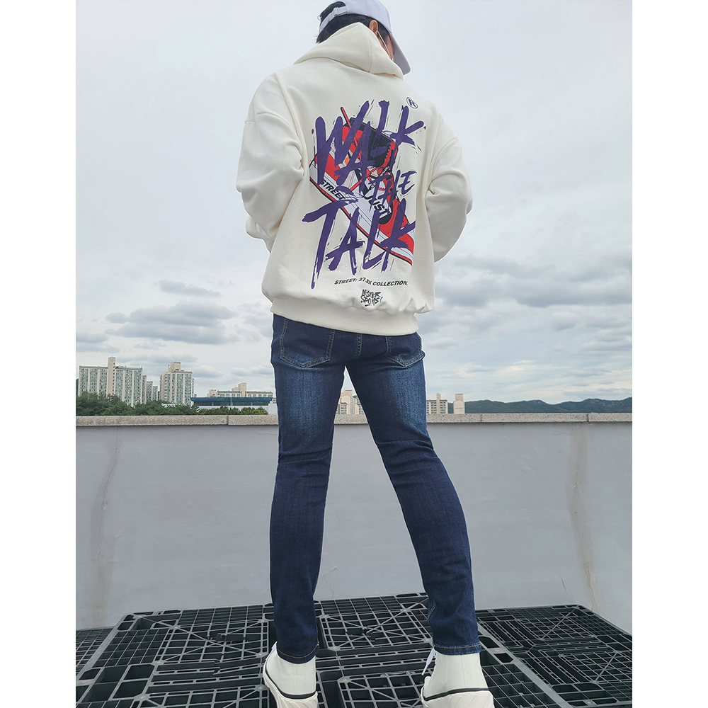 저스트 스트릿 빅 로고 후드티