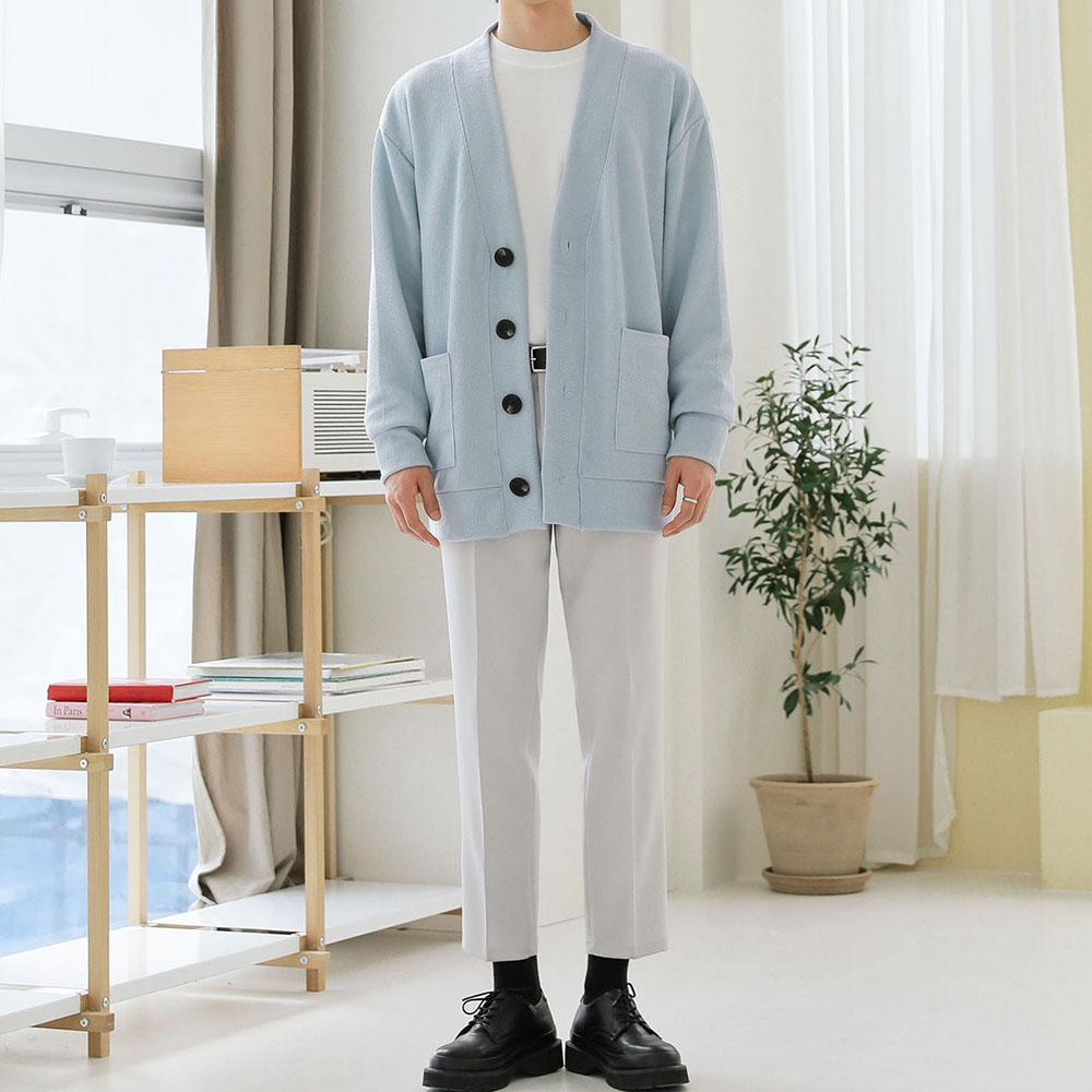 코디에는 역시 오버핏 가디건