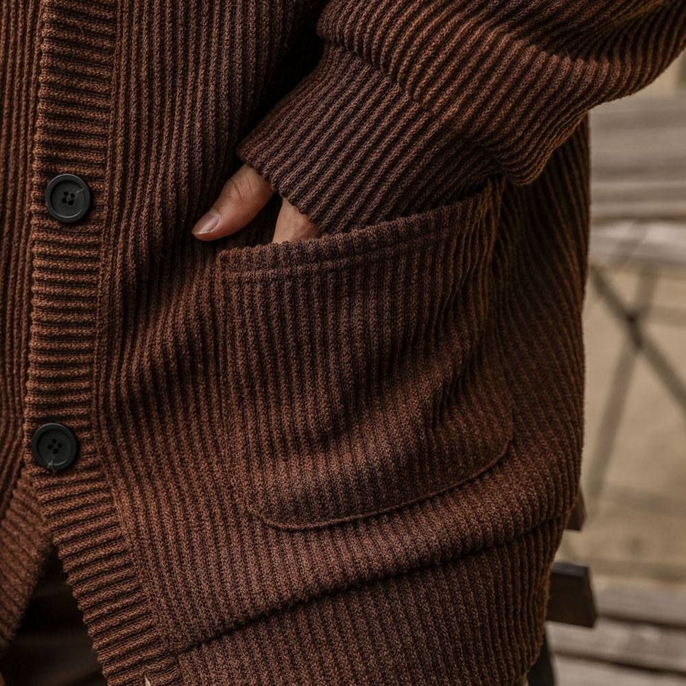 델리 오버핏 니트 가디건